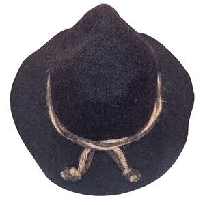 Lodenhut German Wool Hunting Hat Outdoor Sportsline Size 55 Gray